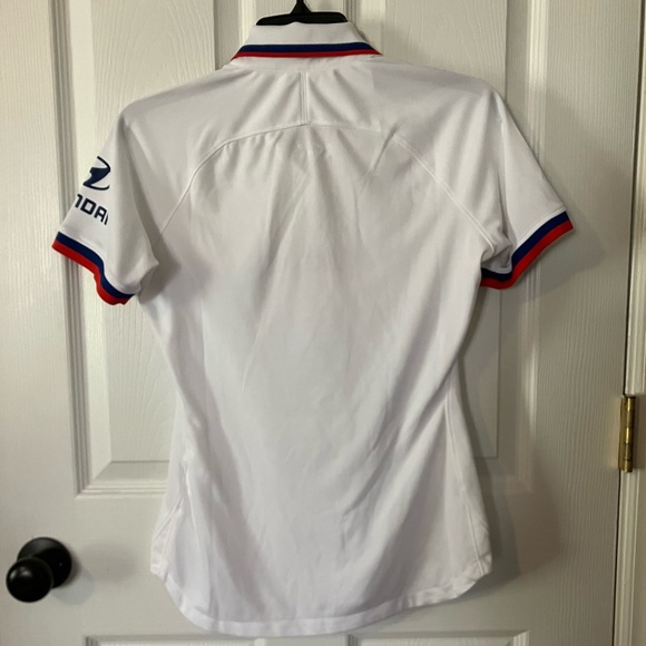 EUC Nike Women’s Chelsea Jersey Kit Polo Top Sz S Drifit - Picture 7 of 9